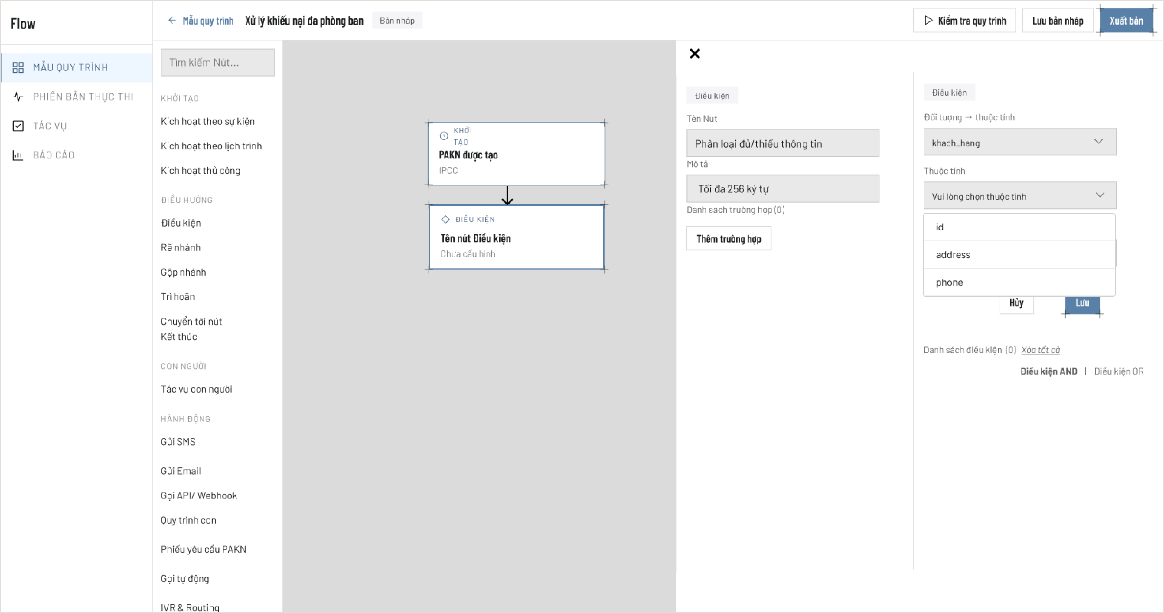 Wireframe của BATrường thông tin kỹ thuật